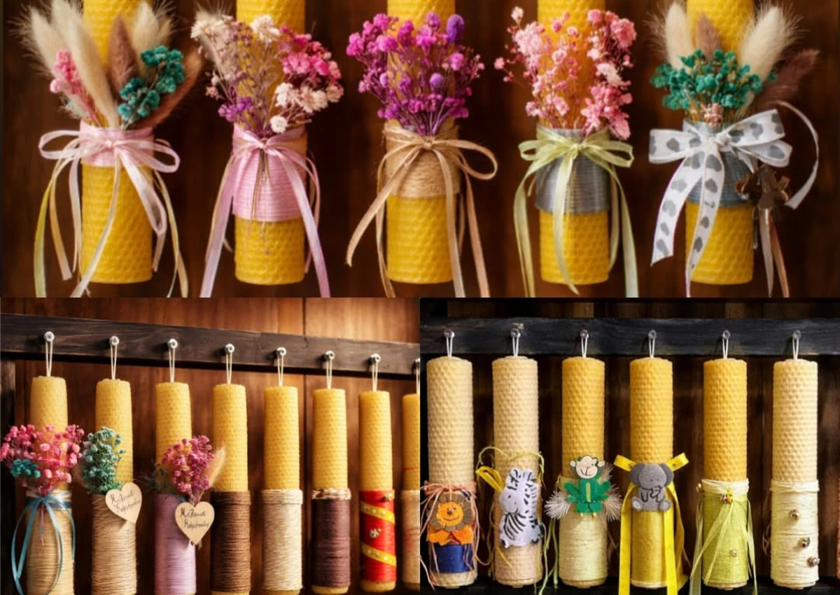 Κεριά Wax Melts και λαμπάδες